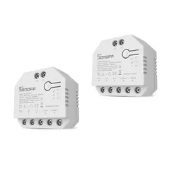 Выключатель электрический Sonoff Wi-Fi 2-Gang Smart Switch DUALR3 Lite