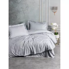 Lenjerie de pat miscellaneous Cotton Box Stripe Grey, постельное бельё