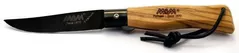 Нож MAM 2212 Douro Pocket Knife With Full Black Titanium And Leather Loop