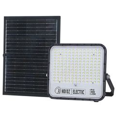 Прожектор Horoz 72575 TIGER PRO, cu panou solar, 100W, 6400K, 1100Lm (0PRJ-068-012-2100-010)