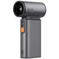Ventilator portativ JisuLife Ultra1, 1-6h, 9000mAh, 100 viteze, Gri inchi (KF2331292)