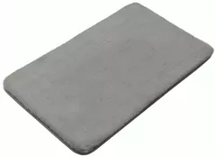 Covoraș de baie Bisk 08375 MOLA 50/80, gri