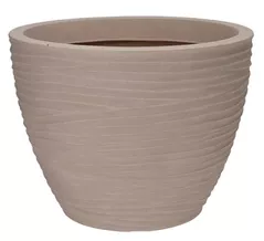 Цветочный горшок ProGarden 57453 Con, D50cm, H38cm, plastic, nisip
