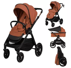 Сărucior pentru copii Lionelo Carucior 2in1 Layla Brown Rust