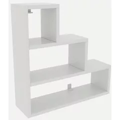 Полка декоративная Trendy Piramit-Alb 62x62x18cm (GTR005409)
