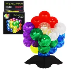 Головоломка miscellaneous 11973 Jucarie puzzle Cubic magnetic 489-7