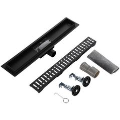 Душевой трап Gappo G 86007-36 INOX 70x600 NEGRU