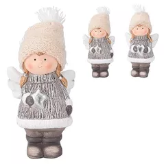 Decor de Crăciun și Anul Nou Promstore 34215 Statueta Inger fetița 15.5cm