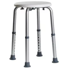 Сиденье для ванной и душа Bisk 07705 Scaun rotund PRO alb