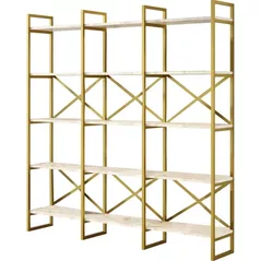 Raft de birou Trendy VG6-GE 170x175x30cm, raft de carti