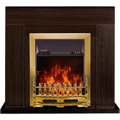 Камин электрический ArtFlame Agnes & Galileo gold, 850x950x300 mm, Wenge