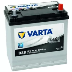 Автомобильный аккумулятор Varta 45Ah 300А jap Black Dyn. (B23) 545077030 (219x135x225)