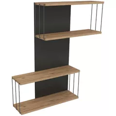 Полка декоративная Trendy Destan-Antracit, Pin 65x96x19cm (GTR005418)