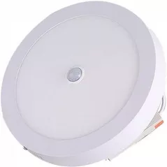Освещение для помещений LED Market Ceiling Panel Surface Mounted Round+Sensor 18W, 4000K, TS-P0318, d:225 h:22mm