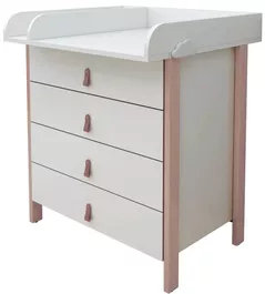 Комод-пеленатор Ingvart 90017041-3 Scandi Alb/Cappucino