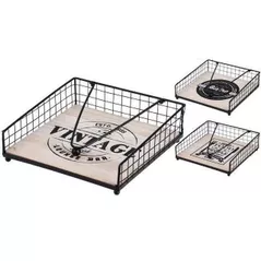 Аксессуар для кухни Promstore 26539 Держатель для салфеток Vintage 18x18x15.5сm