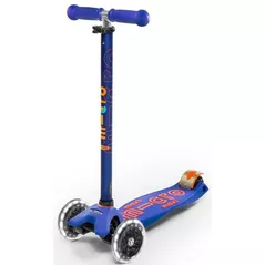 Самокат Micro MMD067 Maxi Deluxe LED Blue