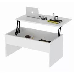 Журнальный столик Hanah Home Akilli White