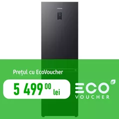 Холодильник с нижней морозильной камерой Samsung RB34C672DBN/EF