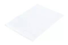 Covoraș de baie Bisk 07893, CHENILLE alb, 60x40