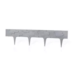Декор для сада Hydro S Gard decorativ plastic Piatra, H=95mm, L=2.38m, Antracit (0640397)