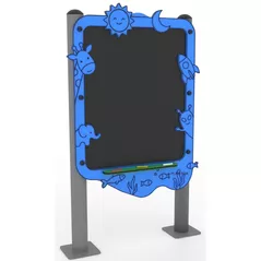 Комплектующий элемент для детской площадки PlayPark 4512 Tablă de desen cu cretă ABC-012