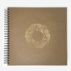 Set de creație miscellaneous DPAL-010 Album pt scrapbooking, 30.5x30.5cm, 40foi, embossing aur