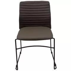 Scaun de birou ART Stool Porter PVC-1849-16 cafeniu