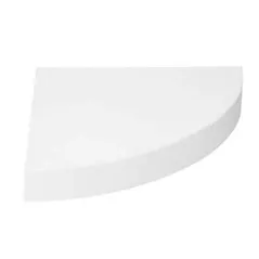 Raft decorativ 5five 55783 Raft de colt Fixy 25x25x3.8cm, alb