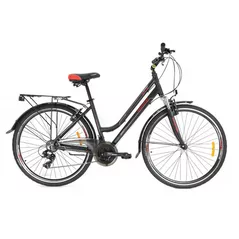 Велосипед Crosser CITY 700C 28" *18" Black/Red 700C-2054-21-18