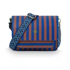 Сумка плечевая Pip Studio 51.273.422 Fenna Cross Body Bag Medium Stripe Blue 25x7x20cm Blue