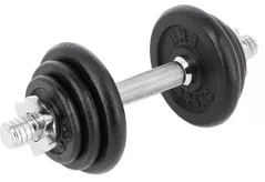 Гантель HMS 3611 Gantera 10kg (Bara+Discuri) SG03
