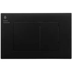 Buton rezervor WC Hydro S 001D, Negru Mat