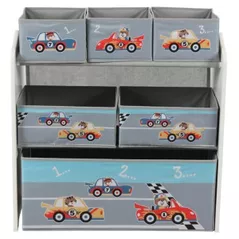 Cutie depozitare U-Grow UGDJ02-CAR Dulap depozitare jucarii Mașinele