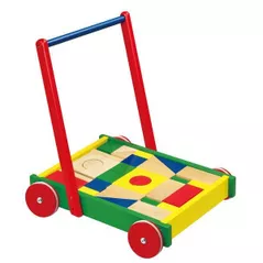 Jucărie Viga 50306 Antemergator cu cuburi de dezvoltare