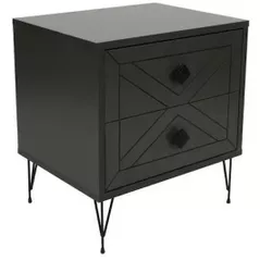 Noptieră Trendy Luna Antracit, 50x55x40cm (GTR001539)