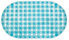 Covoraș de baie Bisk 05193 antiderapant, 39x69, albastru, PURE