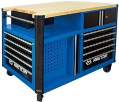 Scule electrice staționare King Tony 87SQ34-10B-BK верстак рабочий, мобильный (1245x810x980мм) SQUAD