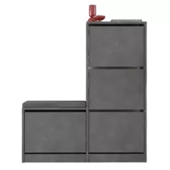 Raft pentru încălțăminte Trendy Oslo, Gri