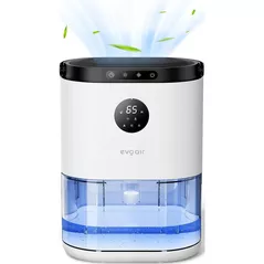 Осушитель воздуха EvoAir HUMIX560, 560 мл/24 ч, бесшумный, датчик влажности, 3 режима работы