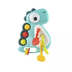 Игрушка Roxy Kids RMON-004-B Игрушка-тянучка BUSY DINO, голубая