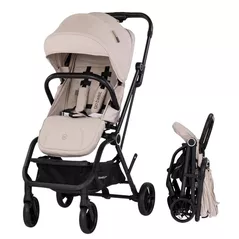 Детская коляска Chipolino LKGT02602LA GO TWIST latte, 360 rotation