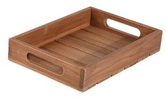 Поднос/столик кухонный Promstore 24827.2 Tava 26x18cm, din lemn tec