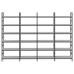 Офисный стеллаж Deco Raft arhiva modular M4 cu 6 nivele 391x34xH210cm