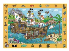 Puzzle Trefl 15594 Spy Guy. Corabia piratilor, 100el