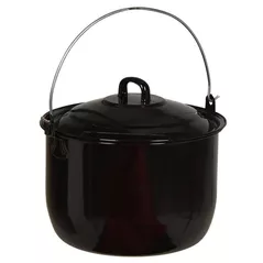 Cratiță Promstore 36702 Cratita emailata Ambiance 20cm, 3.3l cu capac si maner