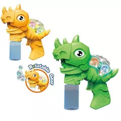 Игрушечное оружие Essa KM1388-39 Suflantă cu bule Dinozaur cu roți dințate