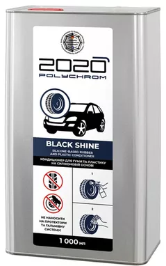 Produs de îngrijire auto Polychrom 2020 Polish pentru roți BLACK SHINE, 1 L