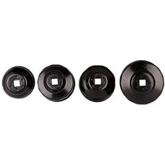 Ручной инструмент King Tony 9AE2004 набор съемников масляных фильтров 4 пр., 66-93мм, 3/8M