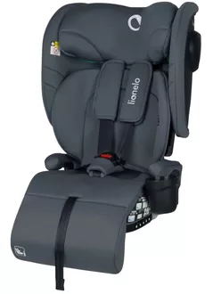 Scaun auto Lionelo Nelly 9-36kg (I-Size) Isofix Grey Graphite, pliabil